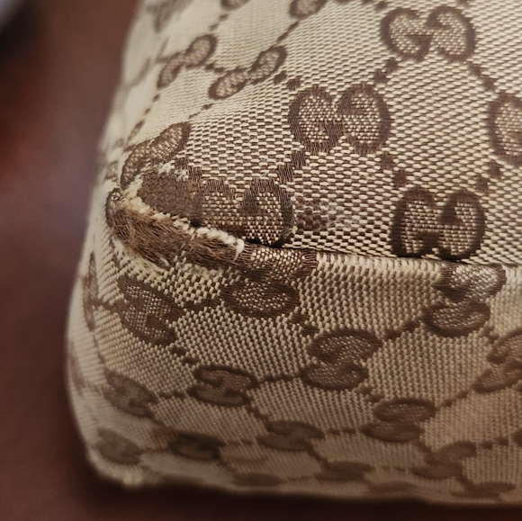 Gucci Horsebit Medium Canvas Hobo - Picture 5 of 15